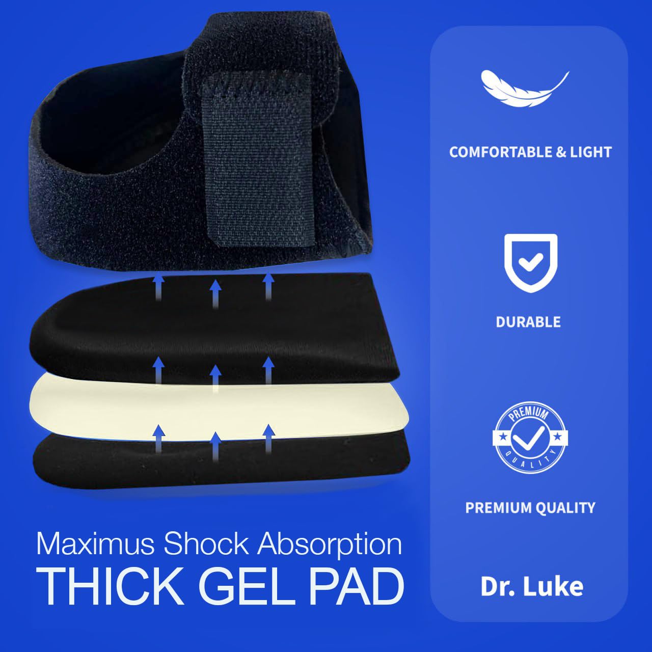 Plantar Fasciitis Relief - Heel Cups for Foot Pain Relief
