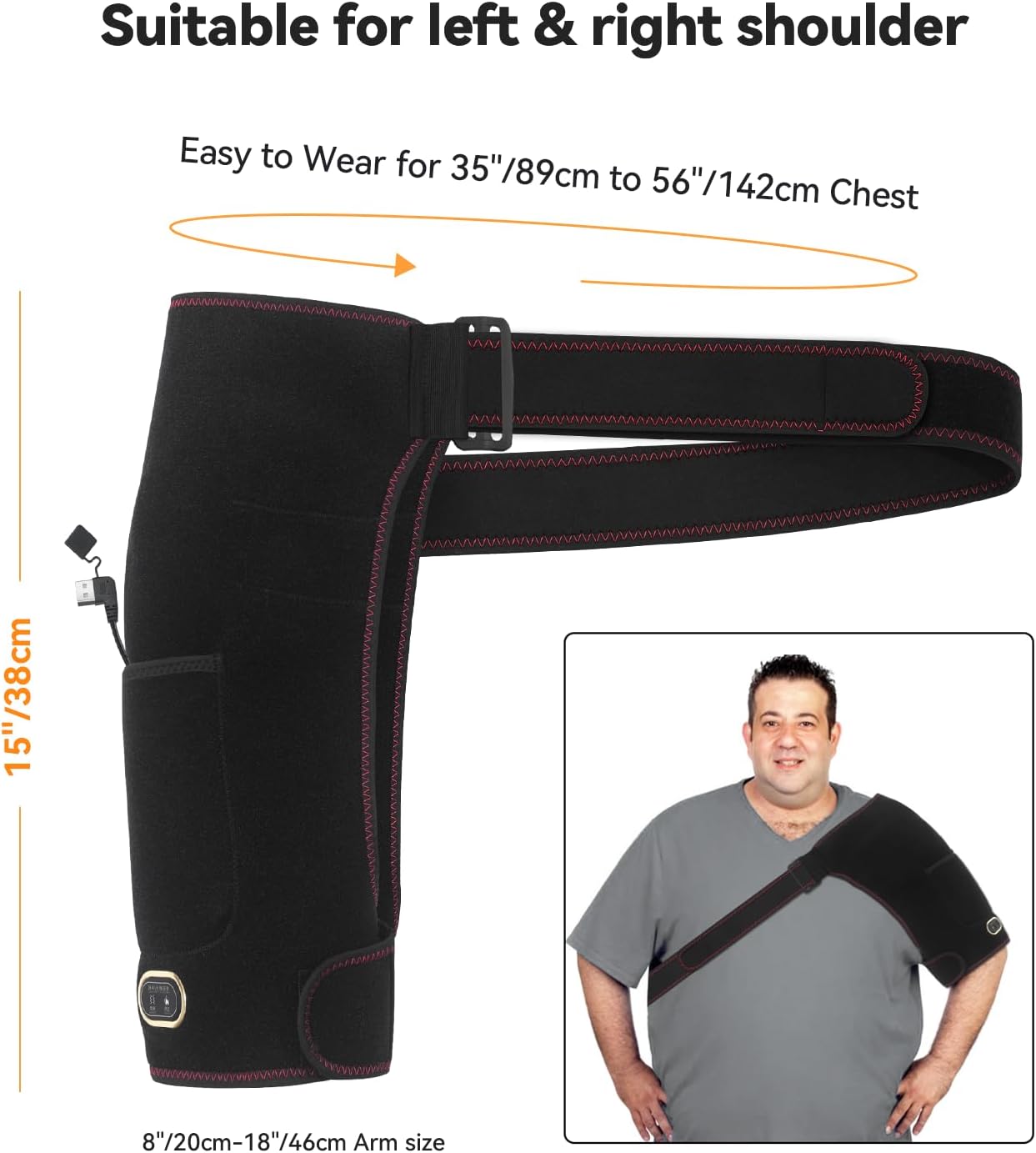 Heated Shoulder Wrap Pad