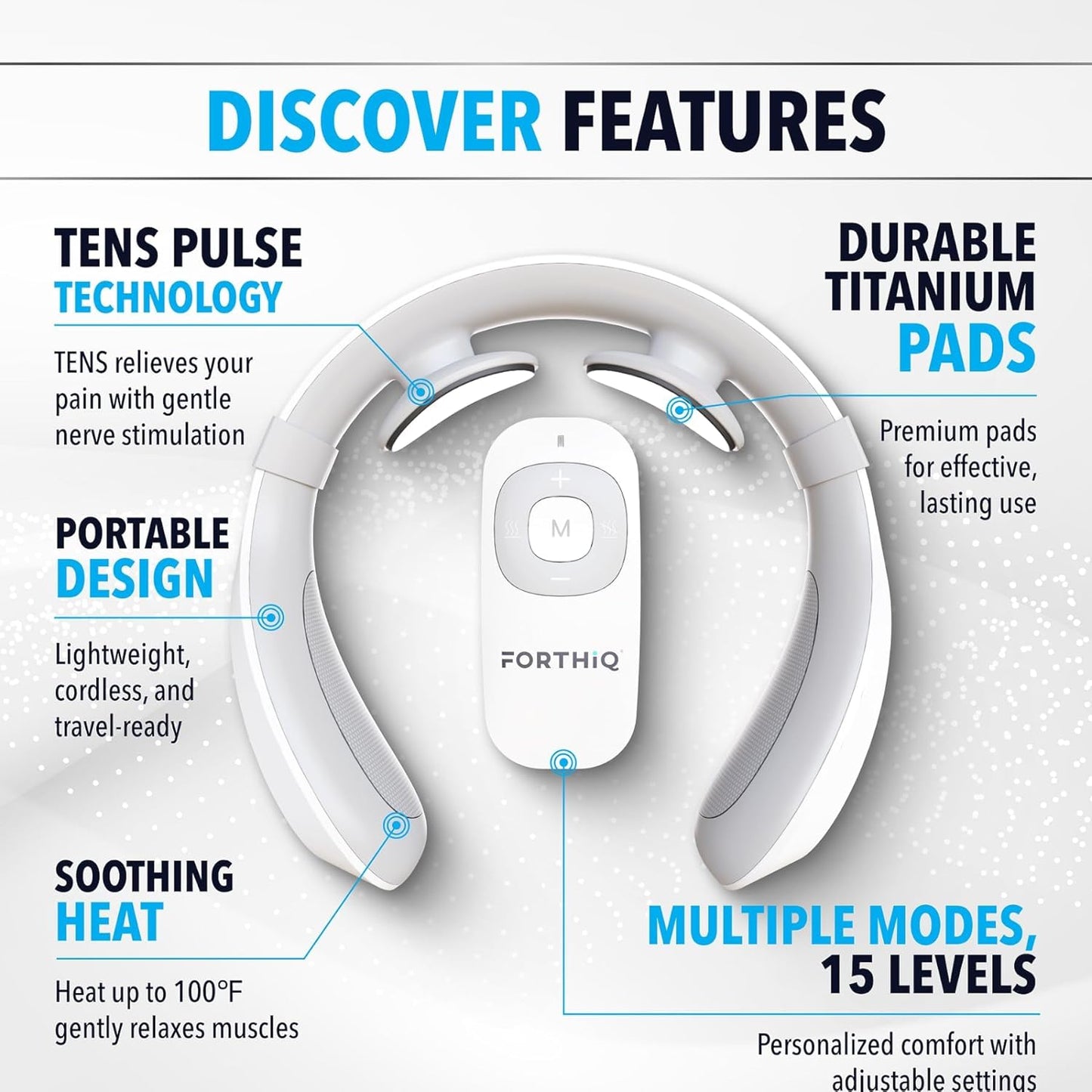 Neck TENS Machine with Heat